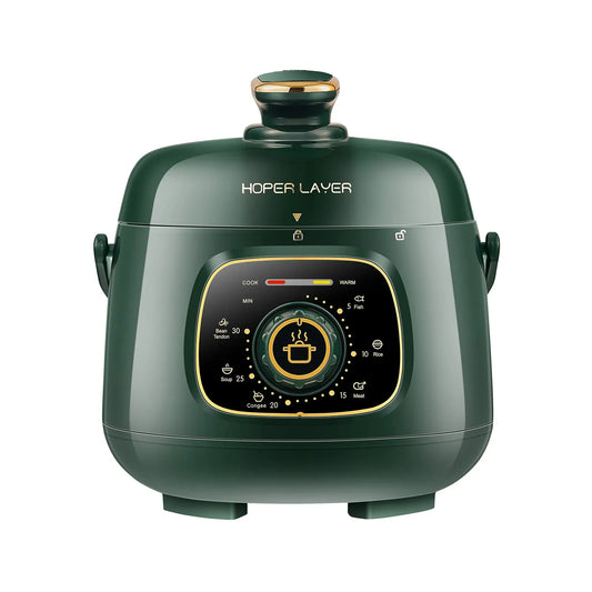 Hoper Layer Mini Electric Pressure Cooker – HL-MP160 3-Cup Small Rice Cooker - Mekamart Australia