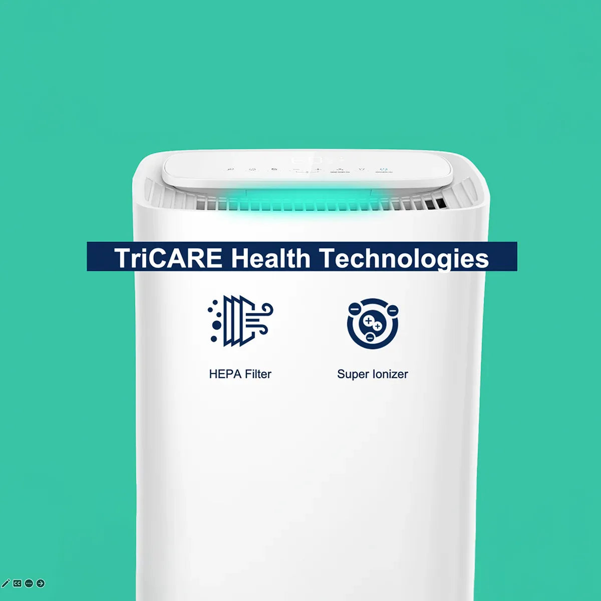 Midea FreshDry Dehumidifier Air Purifier 12L/Day with HEPA Filter Low Noise - Mekamart Australia