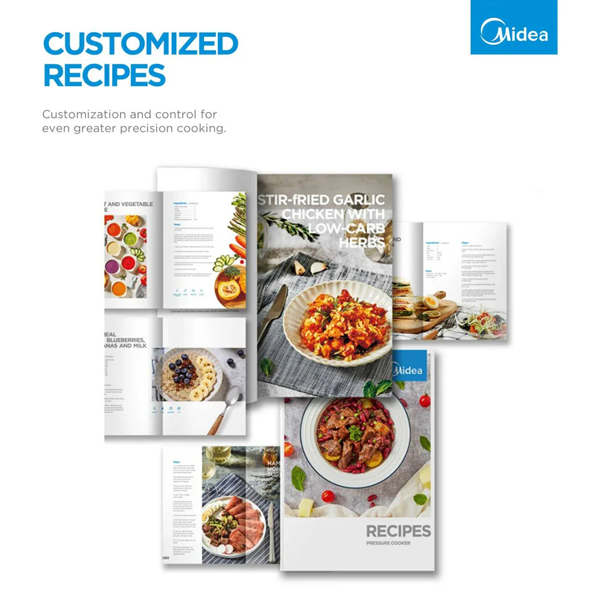 Midea 5.7L 12 Programs Pressure Cooker - Mekamart Australia