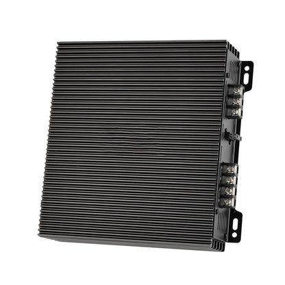 Car Audio Amplifier, 2-Channel Bridgeable Car Amplifier, Full-Range Class AB Stereo Amp, Max. 2 x 300W at 4 Ohms / 2 x 600W at 2 Ohms, High Output, for SUVs, Pickups, and Off-Road Vehicles