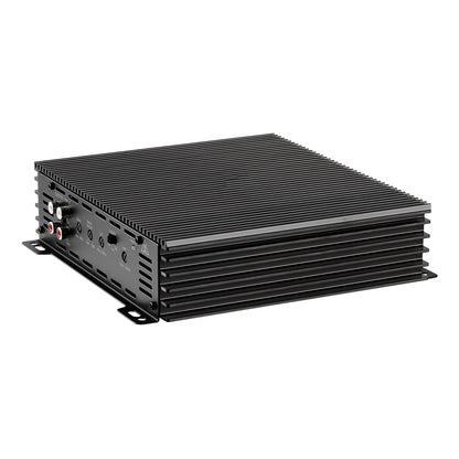 Car Audio Amplifier, 2-Channel Bridgeable Car Amplifier, Full-Range Class AB Stereo Amp, Max. 2 x 300W at 4 Ohms / 2 x 600W at 2 Ohms, High Output, for SUVs, Pickups, and Off-Road Vehicles
