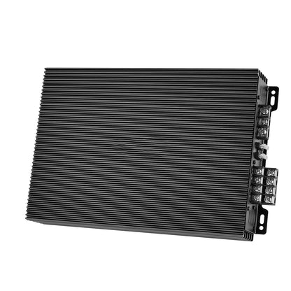 Car Audio Amplifier, 4-Channel Bridgeable Car Amplifier, Multichannel Class AB Stereo Amp, Max. 4 x 200W at 4 Ohms / 4 x 400W at 2 Ohms, High Output, for SUVs, Pickups, and Off-Road Vehicles