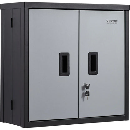 VEVOR Foldable Wall Cabinet Garage Cabinet Wall Mounted 26 - Mekamart Australia