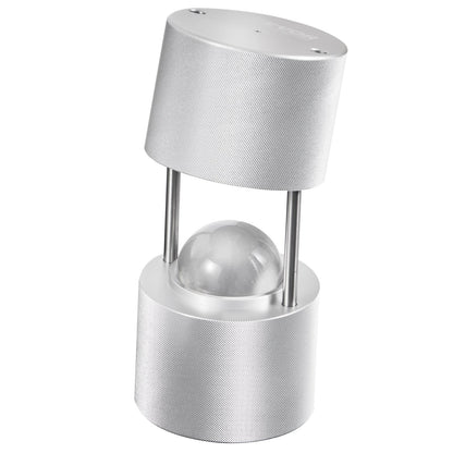 Ice Ball Press Kit, Aircraft Al Alloy Ice Press with Ice Block Mold, Large Mat, Tong, Drip Tray, One Glass, Round Ice Ball Maker 2.4"/60 mm Ice Sphere, for Whiskey, Cocktail on Party & Holiday