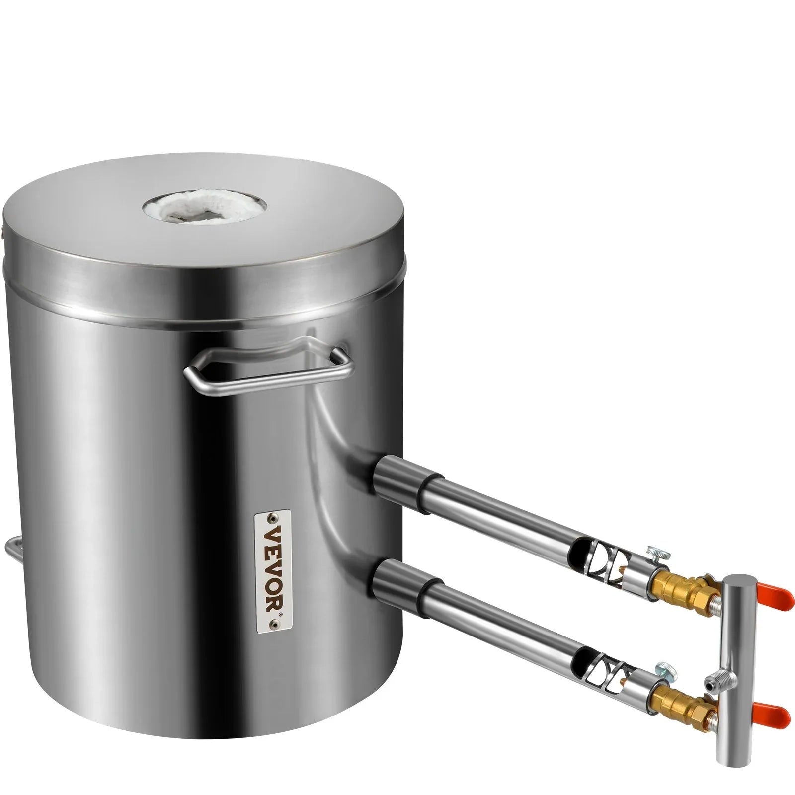 VEVOR 12KG Propane Smelting Furnace Kit Melting Furnace Double Burners 2700℉ - Mekamart Australia