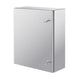 Steel Electrical Box, 60x50x20 cm, 304 Stainless Steel Electrical Enclosure Box, Wall-Mounted Outdoor Electrical Electronic Equipment Enclosure with Mounting Plate Hinges Lock, IP66 Waterproof