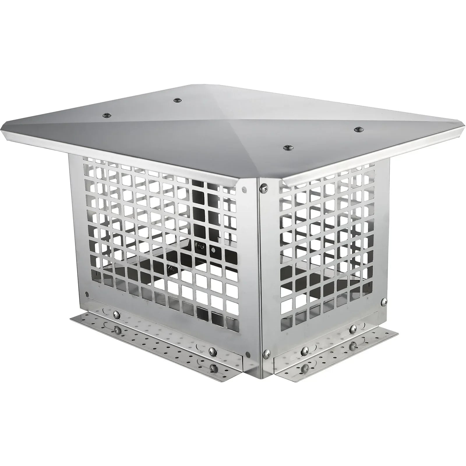 VEVOR Chimney Cap 13” x 9” 304Stainless Steel Fireplace Flue Caps Cover Mesh - Mekamart Australia