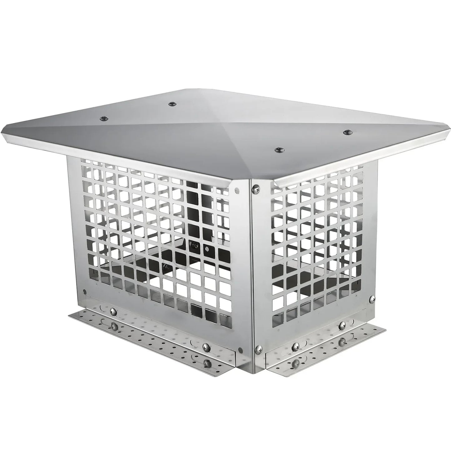 VEVOR Chimney Cap 13” x 9” 304Stainless Steel Fireplace Flue Caps Cover Mesh - Mekamart Australia