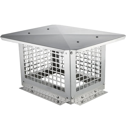 VEVOR Chimney Cap 13” x 9” 304Stainless Steel Fireplace Flue Caps Cover Mesh - Mekamart Australia