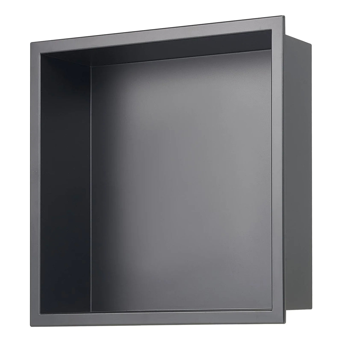 VEVOR Shower Niche, 33.0 x 33.0 x 10.2 cm Recessed Wall Niche, Heavy-duty Stainless Steel Modern Soap & Shampoo Storage Organizer, Sealed Waterproof, Durable & Easy to Install, Black for Bathroom - Mekamart Australia