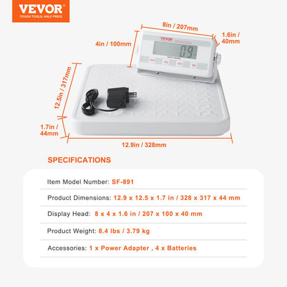 Portable Medical Scale, Professional Digital Physician Scale for Weighing - with Anti-slip Platform, 2 Units, Hold & Tare Function, 440LBS Capacity Physician Weight Scale for Gyms Homes Hospital