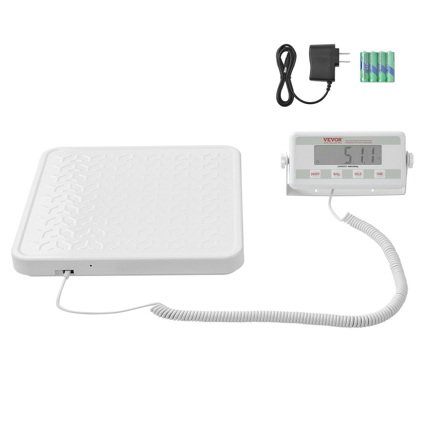 Portable Medical Scale, Professional Digital Physician Scale for Weighing - with Anti-slip Platform, 2 Units, Hold & Tare Function, 440LBS Capacity Physician Weight Scale for Gyms Homes Hospital