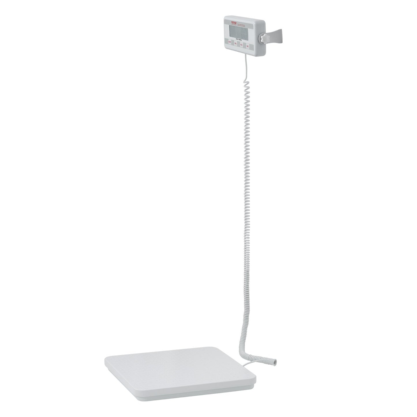 Portable Medical Scale, Professional Physician Scale for Weighing - with Anti-slip Platform, 2 Units, Hold & Tare Function, Digital Physician Weight Scale for Gym Home Hospital, 440LBS Capacity