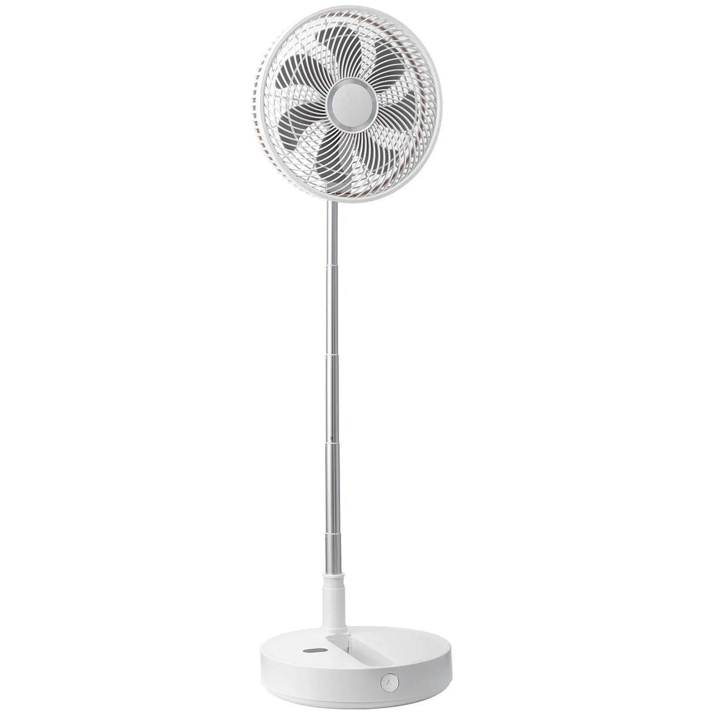 VEVOR 12 Inch Foldable Oscillating Standing Fan with Remote Control, 4 Speed Adjustable Portable Desk Quiet Fan, 7200mah Rechargeable USB Small Fan, Folded Rotating Floor Fan for Bedroom Office Travel - Mekamart Australia