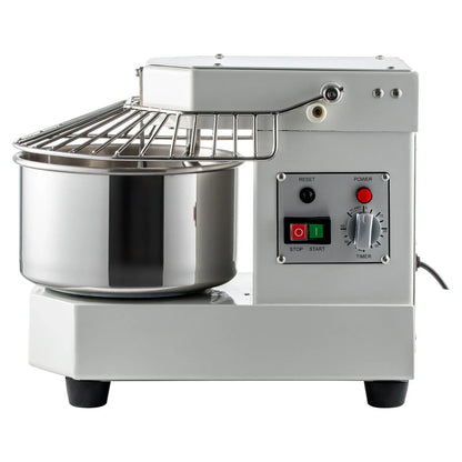 VEVOR Commercial Dough Food Mixer, 8L Large Capacity Stainless Steel Mixer with Bowel, Hook, Shield, Reset Button, 450W Tilt-Head Kitchen Dough Mixers for Cake, Cream, Egg Fluid, Fillings - Mekamart Australia
