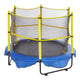 VEVOR 5FT Trampoline for Kids, 60" Indoor Outdoor Trampoline with Safety Enclosure Net, Basketball Hoop and Ocean Balls, Mini Toddler Recreational Trampoline Birthday Gifts for 3+ Years Kids - Mekamart Australia