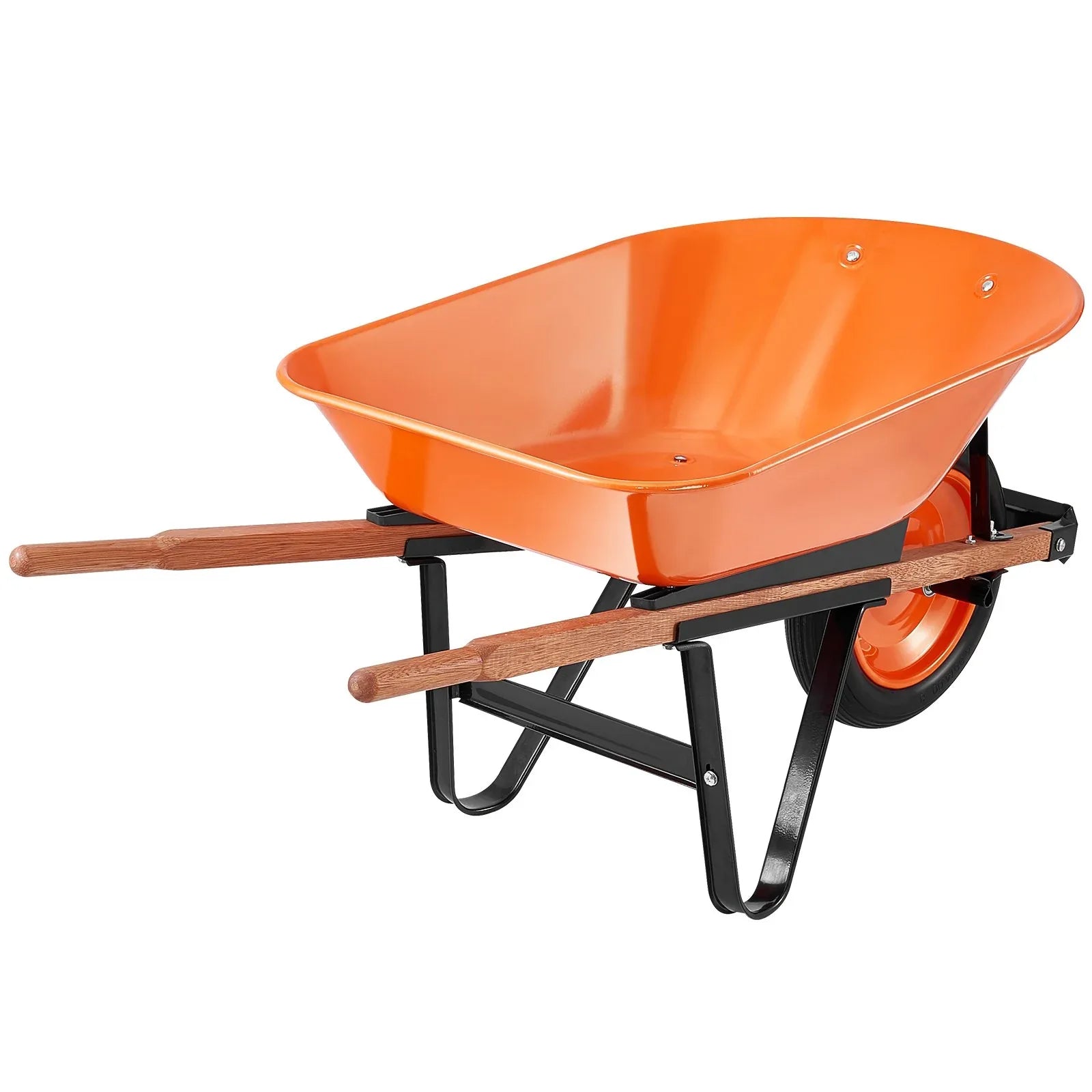 VEVOR Wheelbarrow Cart One Wheel Garden Dump Cart 330 lbs Yard Utility Cart - Mekamart Australia