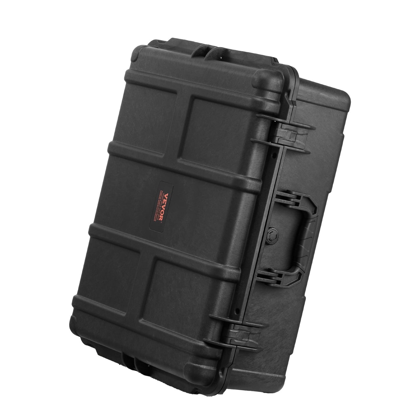 Weatherproof Hard Case, Heavy Duty Protective Dry Box Case with Pre-cut Foam, and Retractable Pull Handles for Travel, Hunting, Military, Tactical, IP67 Waterproof Case for Cameras (56.1x37x26)