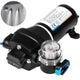 VEVOR Water Pressure Diaphragm Pump, 12V FL-40 High Pressure Diaphragm Water Pump, 40PSI Automatic Self Priming Water Pump, 17L/MIN Misting Booster Sprayer Diaphragm Pump for Caravan Boat RV Garden - Mekamart Australia