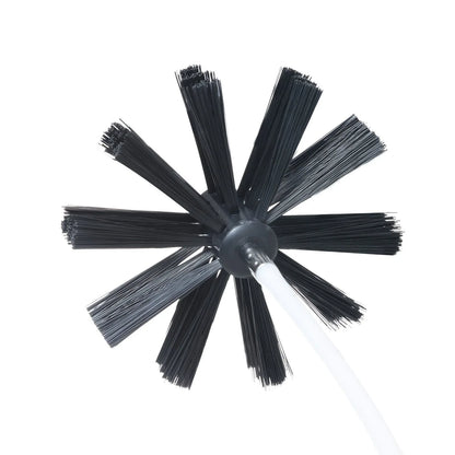 VEVOR 15.24M Dryer Vent Cleaner Kit, 37 Pieces Duct Cleaning Brush, Reinforced Nylon Dryer Vent Brush, Dryer Cleaning Tools Lint Remover with Flexible Lint Trap Brush, Clamp Connectors - Mekamart Australia