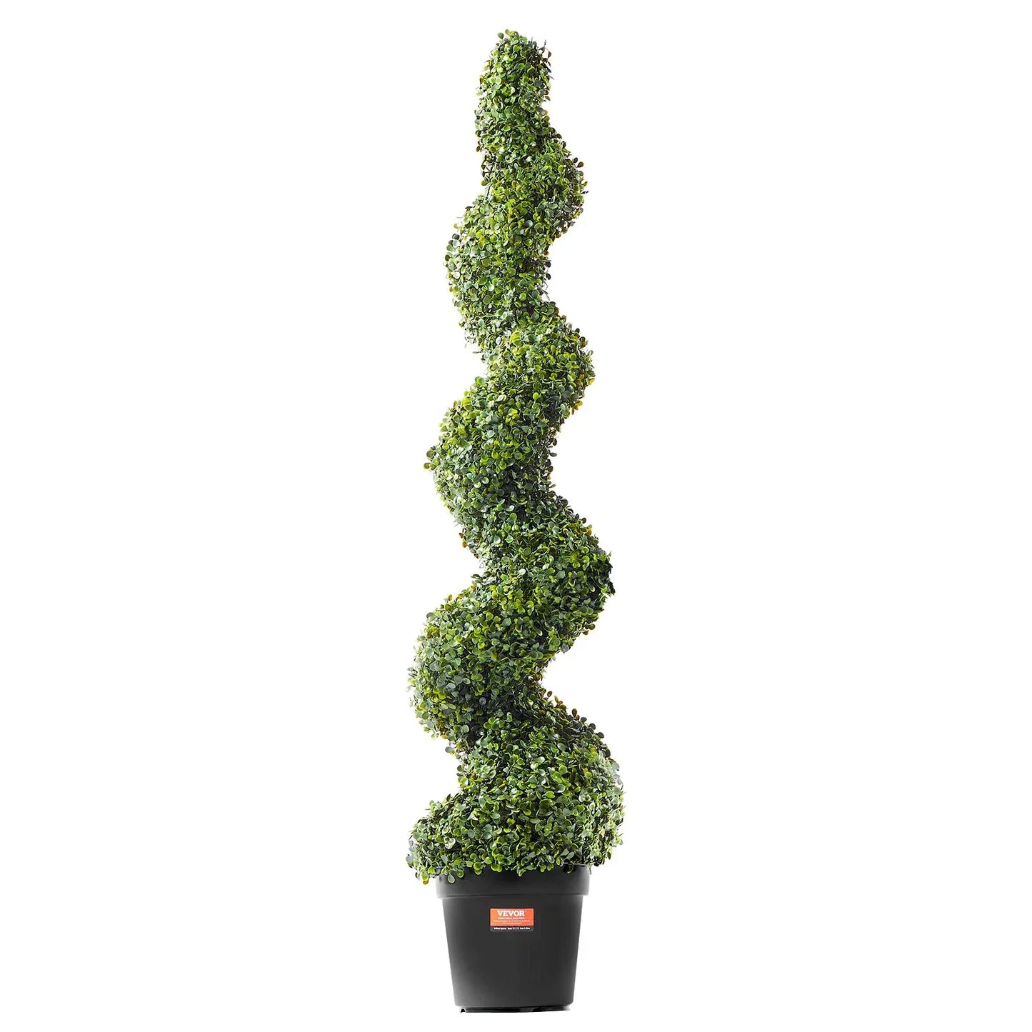VEVOR 2 Pack 152.4cm Artificial Boxwood Topiary Tree Faux Plant UV Decor In/Outdoor - Mekamart Australia