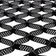 Gravel Grid, 2 Inch Depth, 32.81 x 9.84 FT / 10000 x 3000 mm, 1880 LBS Per Sq ft Grass Ground Retainer, Permeable Geo Grids Driveway Stabilization, for Garden, Patio, Walkway, RV Parking Slopes