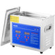 VEVOR Ultrasonic Cleaner Machine 3L Stainless Steel Ultrasonic Cleaning Machine Digital Heater Timer Jewelry Cleaning for Commercial Personal Home Use (3L) - Mekamart Australia