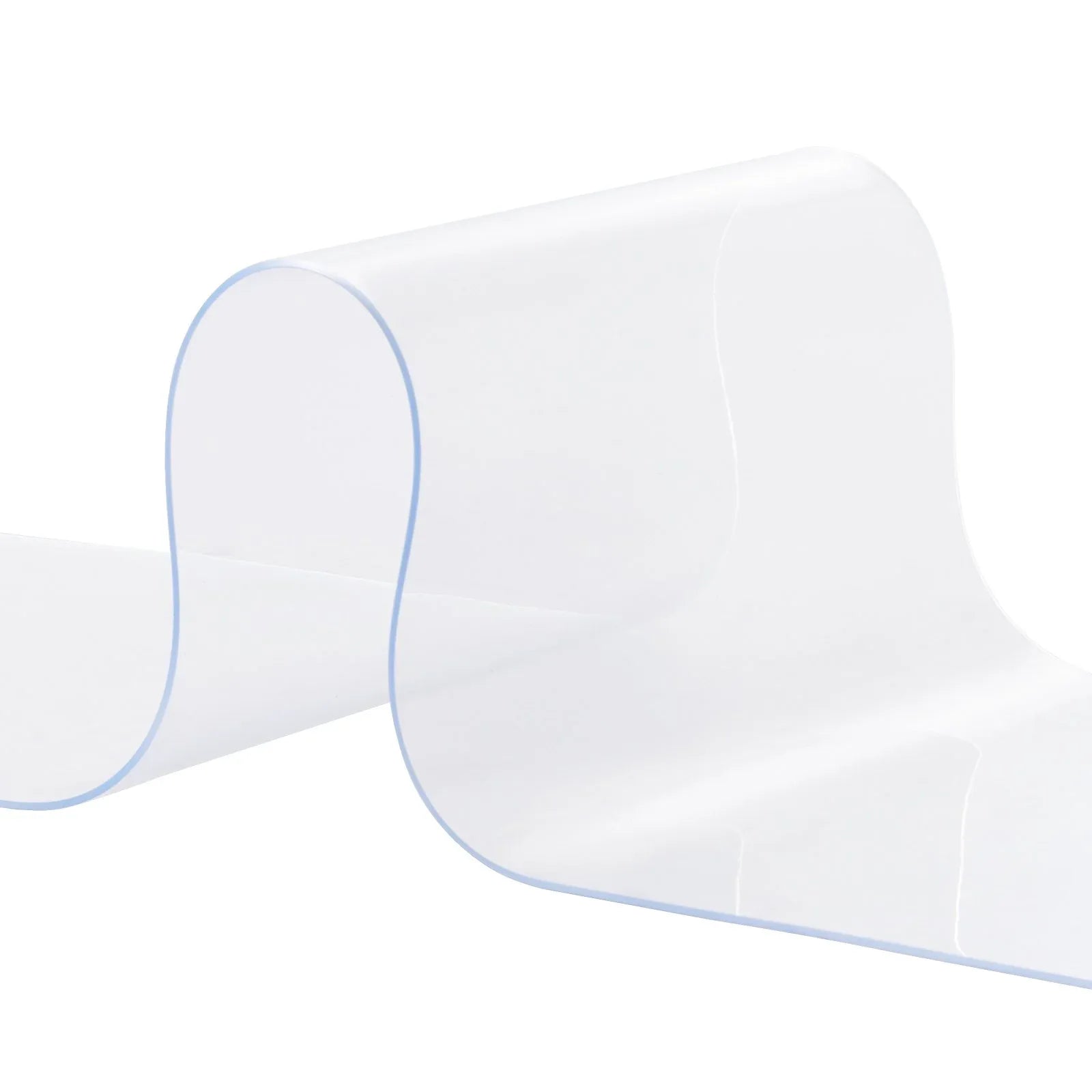 VEVOR Strip Curtain, 2500 cm L x 30.5 cm W x 3 mm Thickness, Clear PVC Smooth Curtain Strip Door Bulk Roll, Plastic Door Strips for Doorways of Supermarket, Garage, Warehouse, Barn, Pet Animal House - Mekamart Australia