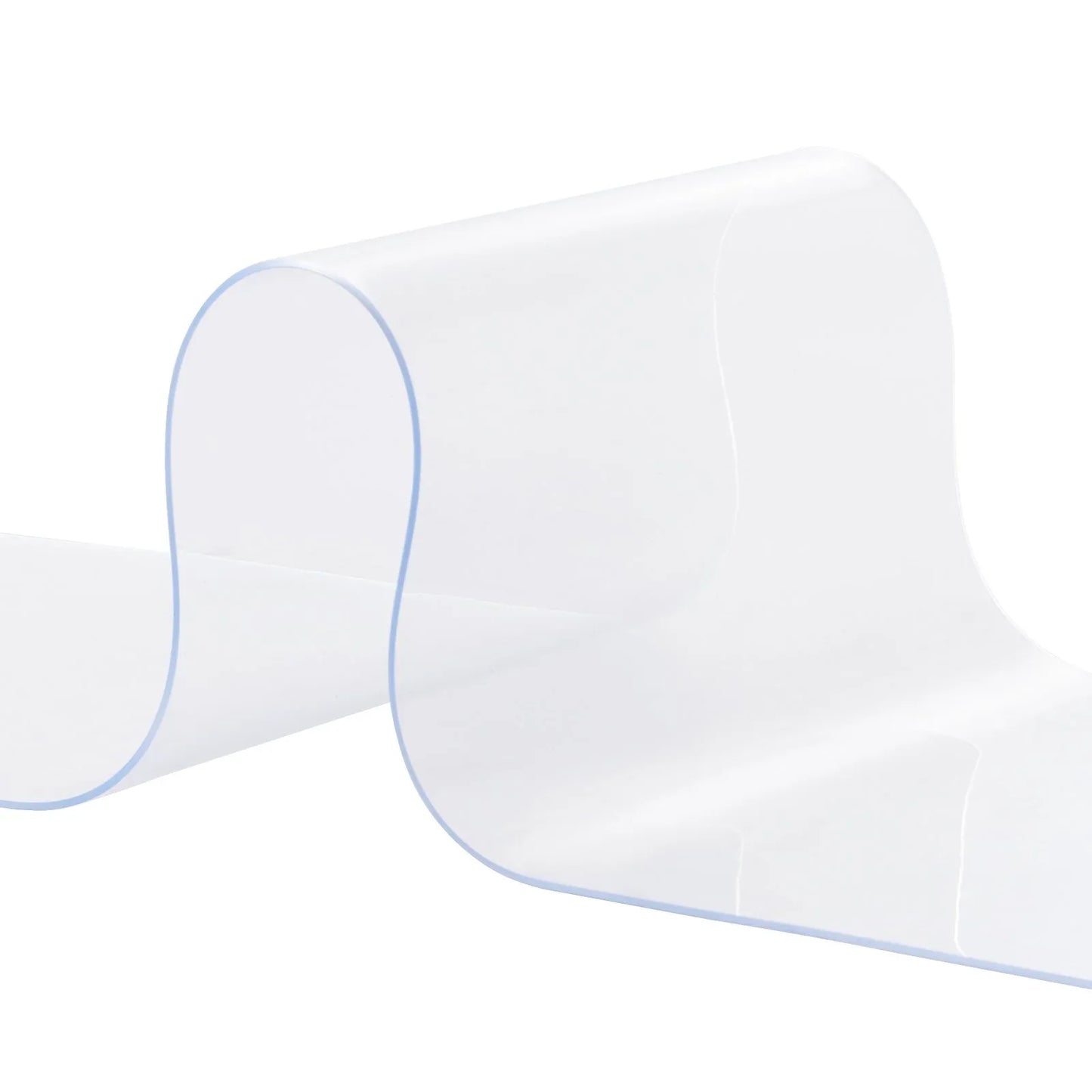 VEVOR Strip Curtain, 3048 cm L x 30.5 cm W x 3 mm Thickness, Clear PVC Smooth Curtain Strip Door Bulk Roll, Plastic Door Strips for Doorway of Supermarket, Garage, Warehouse, Barn, Pet Animal House - Mekamart Australia
