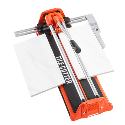 430mm Manual Tile Cutter for Wall & Polished Tiles,Double Rails for Precise Cutting, Tungsten Carbide Wheel,Non-Slip Handle,Anti-Displacement Pressure Rod,Precise Cuts for Pros & Beginners