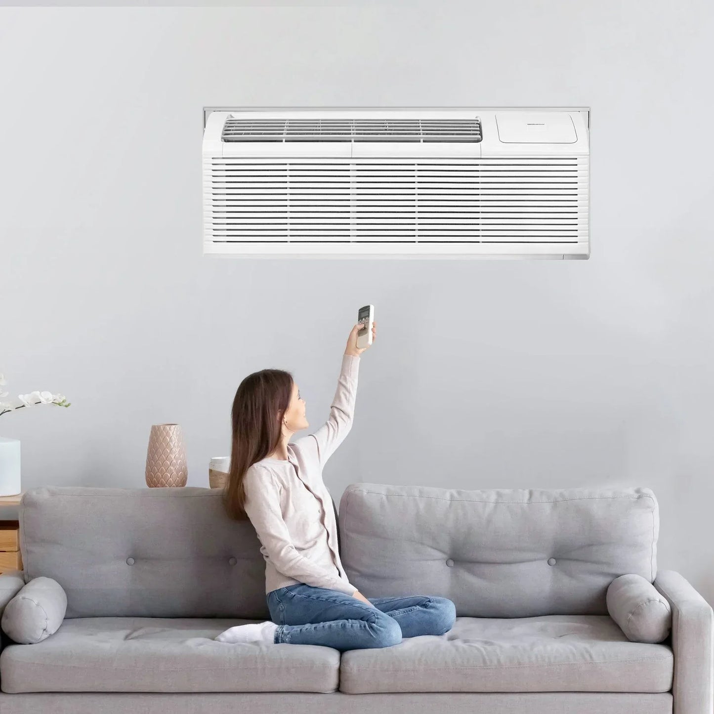 VEVOR Air Conditioner Wall Sleeve 42 in Universal Through the Wall AC Sleeve - Mekamart Australia