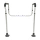 VEVOR Toilet Safety Rail, Bathroom Toilet Seat Frame, Adjustable Width & Height Fit Most Toilets, Supports 136 kg, Toilet Handles Grab Bars with Padded Armrests for Handicap, Disabled, Seniors - Mekamart Australia