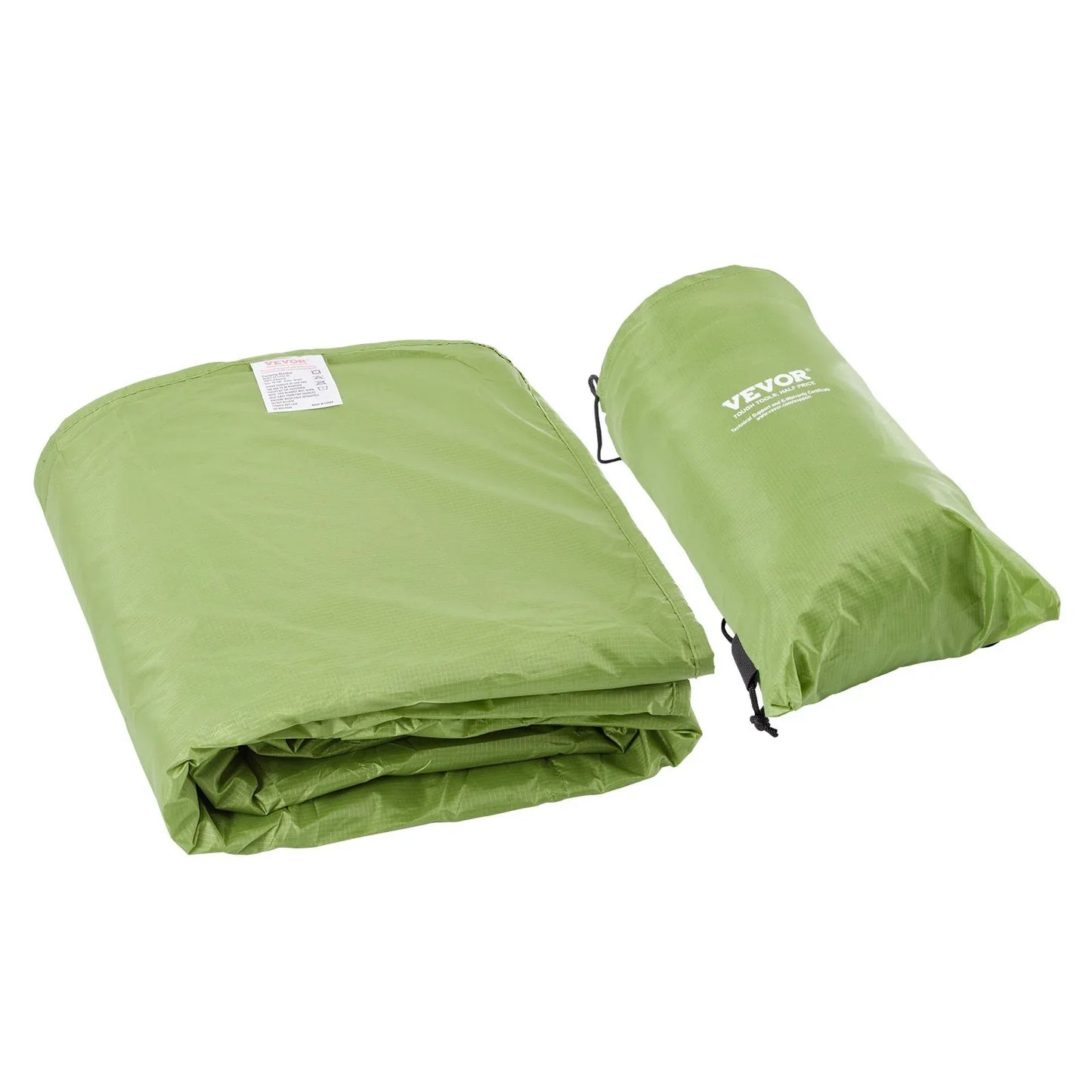 VEVOR Camping Blanket 2 m x 1.5 m Wearable Warm Stadium Blanket Army Green - Mekamart Australia