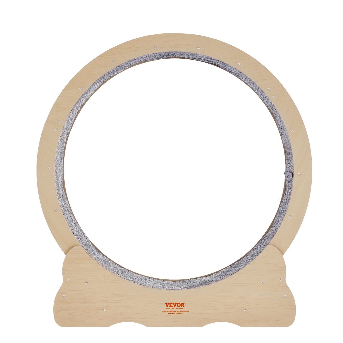 Cat Exercise Wheel, Large Cat Treadmill Wheel for Indoor Cats, 35.8 inch Cat Running Wheel with Detachable Carpet and Cat Teaser for Running/Walking/Training, Suitable for Most Cats