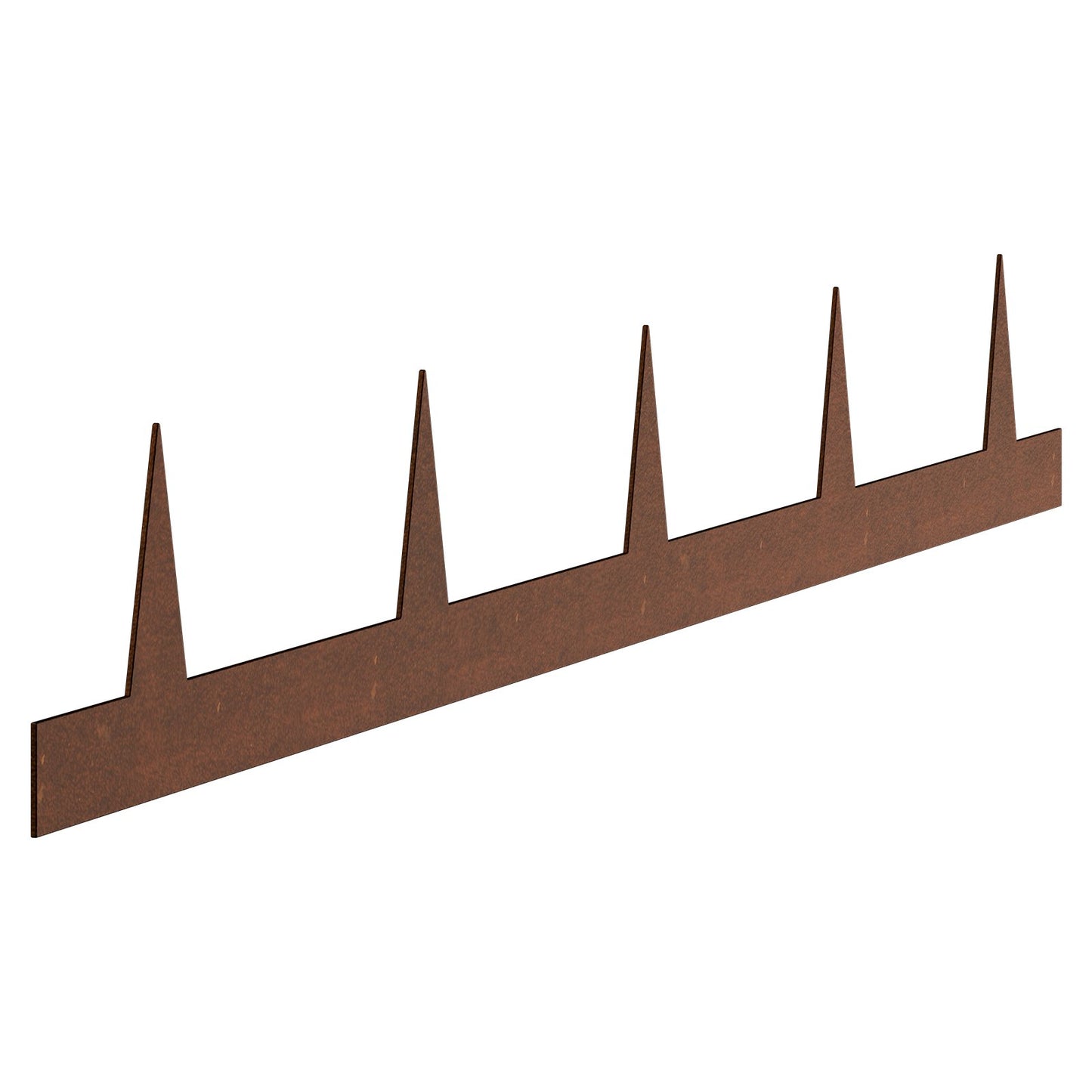 Steel Landscape Edging, 10 Packs 40 x 4.5 in Weather-Resistant & Pre-Rust Metal Landscape Edging, Bendable Garden Edging Border, Heavy Duty Lawn Edging, Flower Bed Yard Pathway Divider