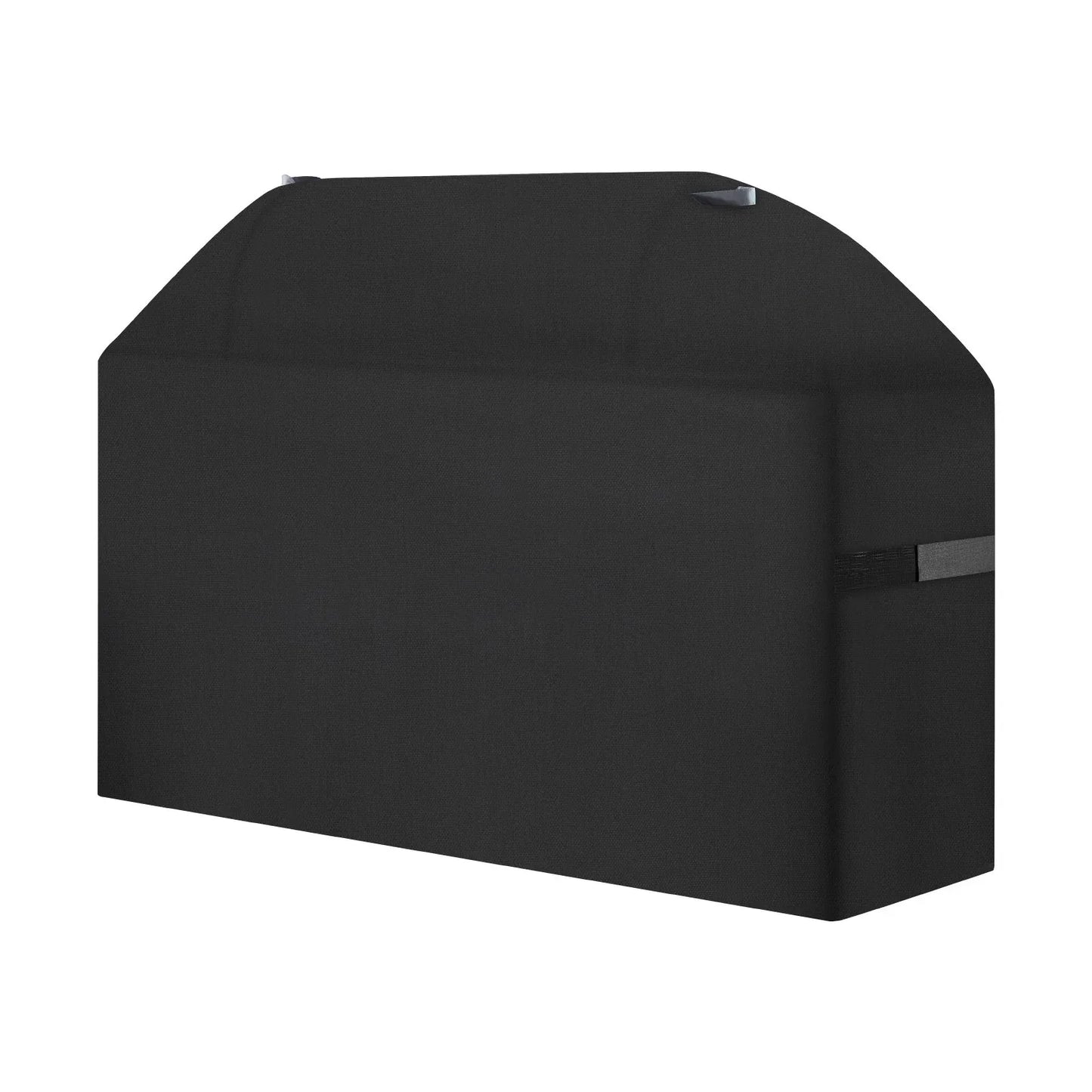 VEVOR Grill Cover, 63 inch BBQ Covers for Outdoor Grills, Waterproof, Fade Resistant, Weather Resistant Heavy Duty 600D Polyester, Easy On/Off, with Hook-and-Loop Straps, Black - Mekamart Australia