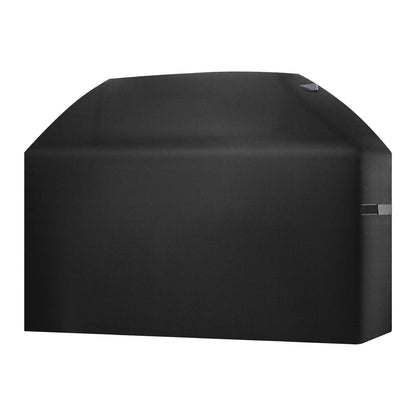 VEVOR Grill Cover, 63 inch BBQ Covers for Outdoor Grills, Waterproof, Fade Resistant, Weather Resistant Heavy Duty 600D Polyester, Easy On/Off, with Hook-and-Loop Straps, Black - Mekamart Australia