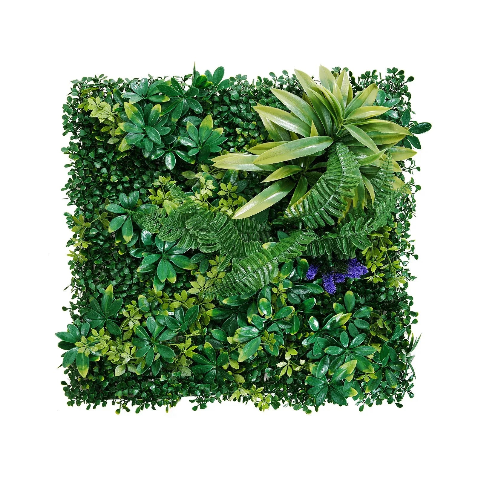 VEVOR Artificial Grass Wall Panels, 12 PCS 20 x 20 inch, 3D Combination Greenery Boxwood Panel for Indoor Outdoor Green Decor & Ivy Fence Covering, Privacy Backdrop Wall Hedge Screen for Garden - Mekamart Australia