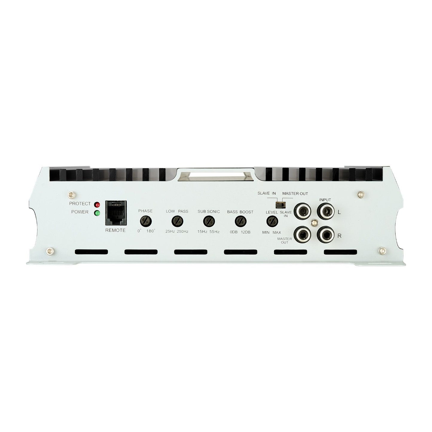 Monoblock Car Amplifier, 1200W RMS MAX, 1/2/4 Ohm Stable, 1-Channel Class D Car Audio Amplifier with Remote Subwoofer Level Control, Low Pass Filter, Bass Boost & Phase Shift, Volume Controller