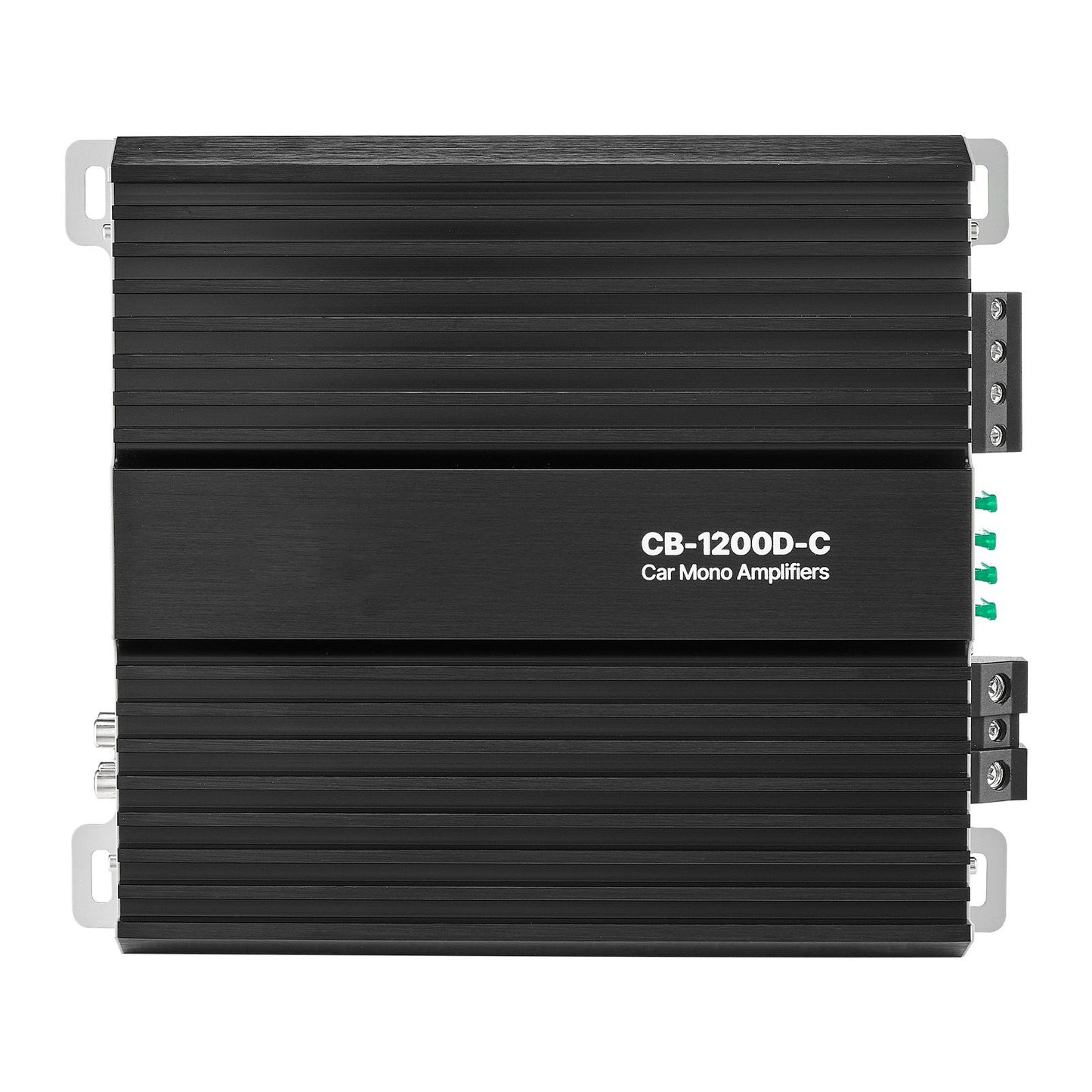 Monoblock Car Amplifier, 1200W RMS MAX, 1/2/4 Ohm Stable, 1-Channel Class D Car Audio Amplifier with Remote Subwoofer Level Control, Low Pass Filter, Bass Boost & Phase Shift, Volume Controller