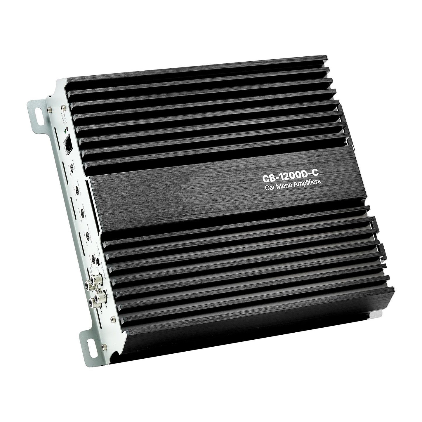 Monoblock Car Amplifier, 1200W RMS MAX, 1/2/4 Ohm Stable, 1-Channel Class D Car Audio Amplifier with Remote Subwoofer Level Control, Low Pass Filter, Bass Boost & Phase Shift, Volume Controller