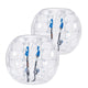 VEVOR Inflatable Bumper Balls 2-Pack, 4FT/1.2M Body Sumo Zorb Balls for Teen & Adult, 0.8mm Thick PVC Human Hamster Bubble Balls for Outdoor Team Gaming Play, Bumper Bopper Toys for Garden, Yard, Park - Mekamart Australia