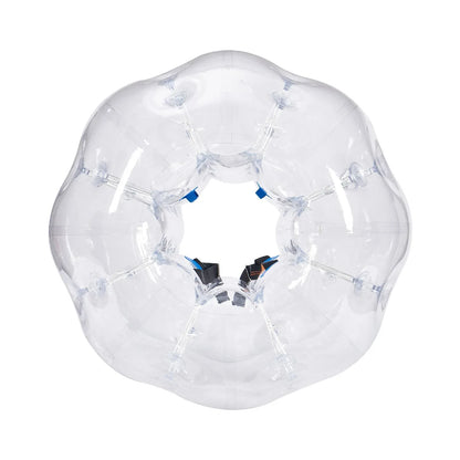 VEVOR Inflatable Bumper Balls 2-Pack, 4FT/1.2M Body Sumo Zorb Balls for Teen & Adult, 0.8mm Thick PVC Human Hamster Bubble Balls for Outdoor Team Gaming Play, Bumper Bopper Toys for Garden, Yard, Park - Mekamart Australia