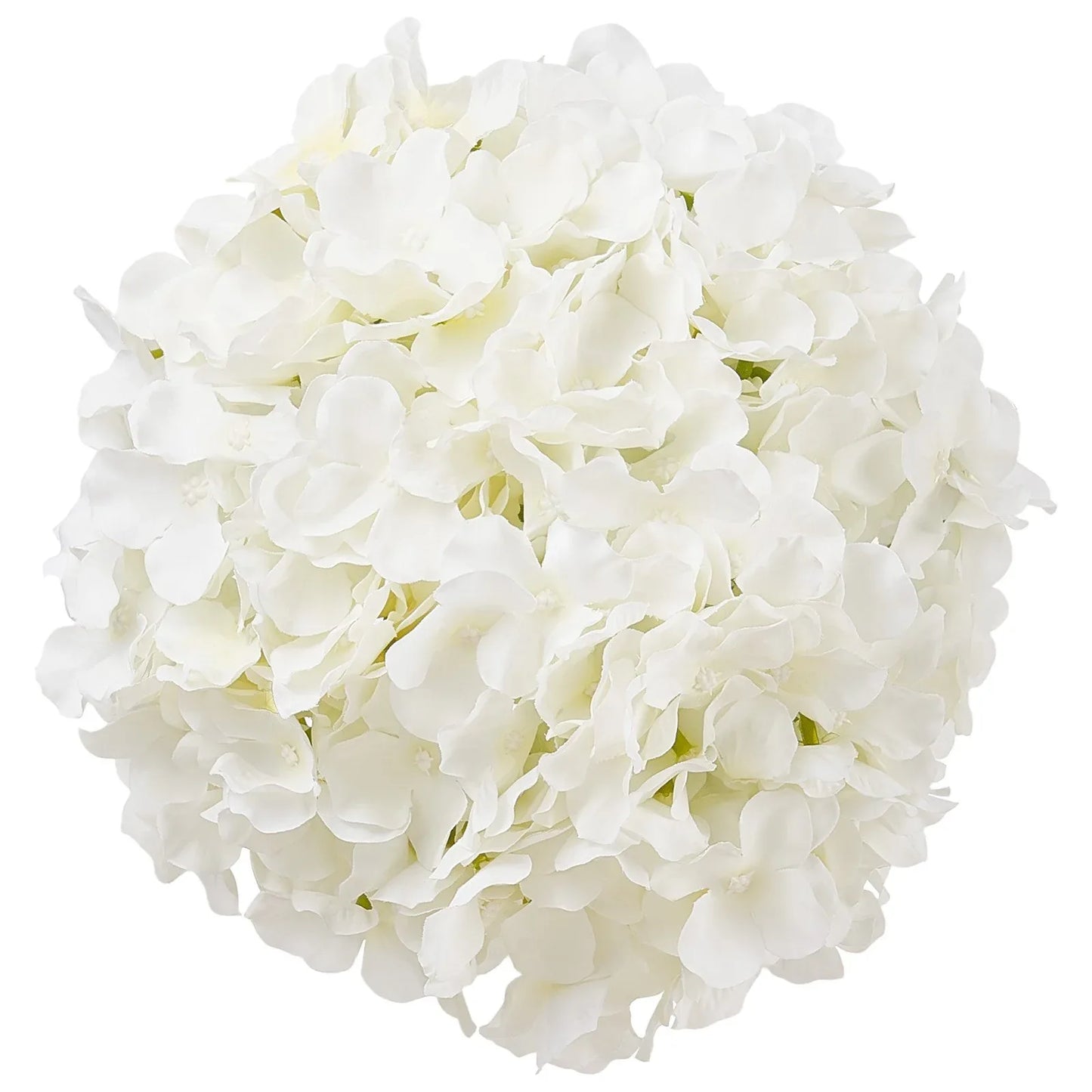 VEVOR Artificial Flowers, 105 pcs Real Looking White Silk Fake Hydrangea Bulk, White Faux Bridal Shower with Stems for DIY Wedding Bouquets, Home Centerpieces Arrangements, Party Tables Decorations - Mekamart Australia