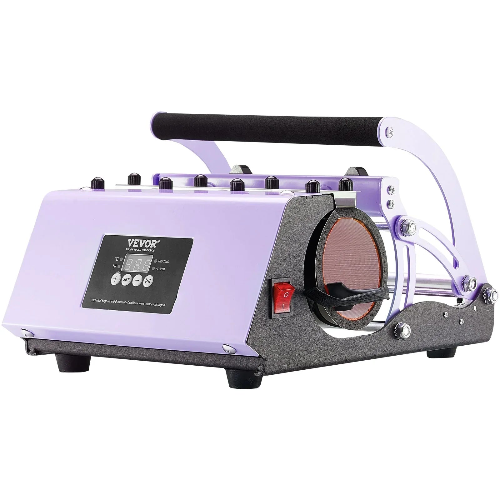 VEVOR Tumbler Heat Press Machine 11-30oz Mug Press Sublimation Tumblers Purple - Mekamart Australia