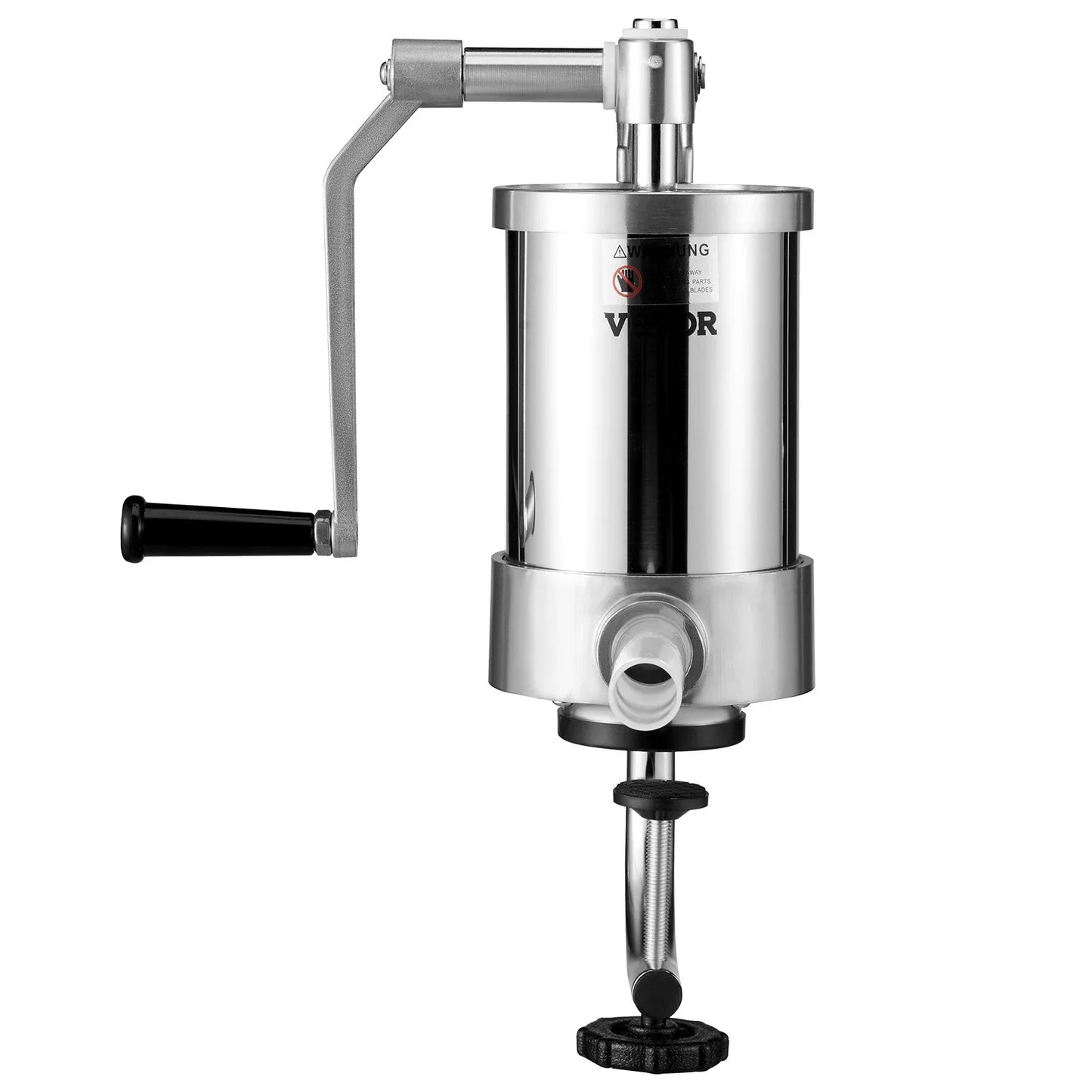 VEVOR Sausage Stuffer 2.5LBS/1.5L Capacity Homemade Sausage Maker Stainless Steel - Mekamart Australia