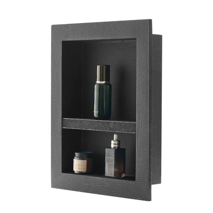 VEVOR Shower Niche 40.6 x 50.8 x 10.2 cm Recessed Wall Divider Shelf Bathroom - Mekamart Australia