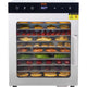 VEVOR 10 Trays Food Dehydrator Machine Stainless Steel 800W Jerky Fruit Drying - Mekamart Australia
