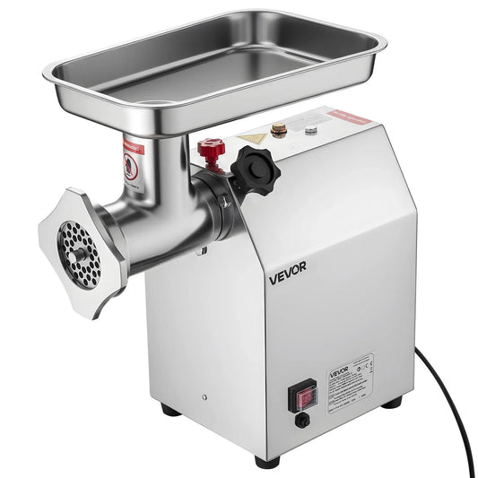VEVOR Commercial Electric Meat Grinder 9.2 Lbs/Min Sausage Stuffer Maker Kitchen - Mekamart Australia
