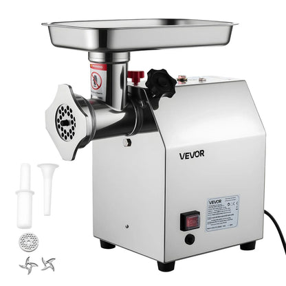 VEVOR Commercial Electric Meat Grinder 5.5 Lbs/Min Sausage Stuffer Maker Kitchen - Mekamart Australia